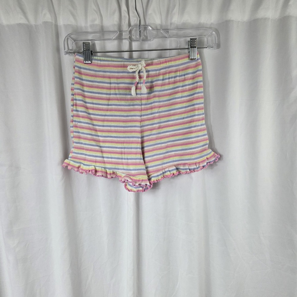 365 Kids From Garanimals Girls Size 10 Drawstring Pull-on Shorts Multicolor